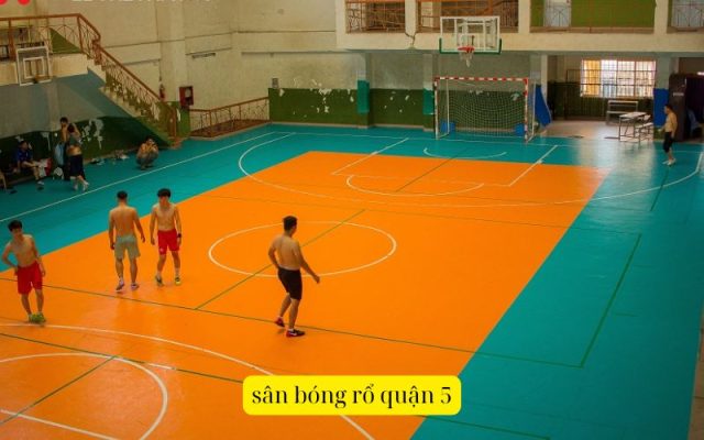 sân bóng rổ quận 5