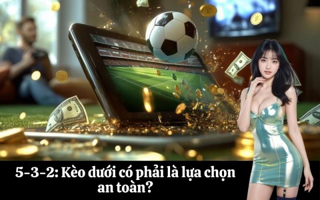 5-3-2 Kèo dưới có phải là lựa chọn an toàn