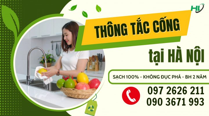 Thông tắc cống Hà Nội