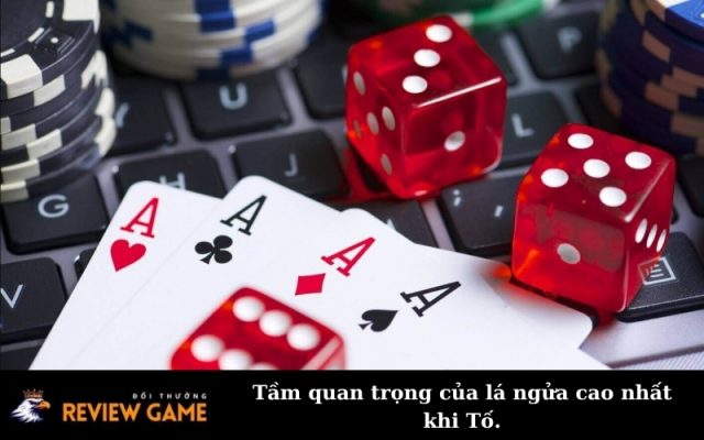 Tầm quan trọng của lá ngửa cao nhất khi Tố.